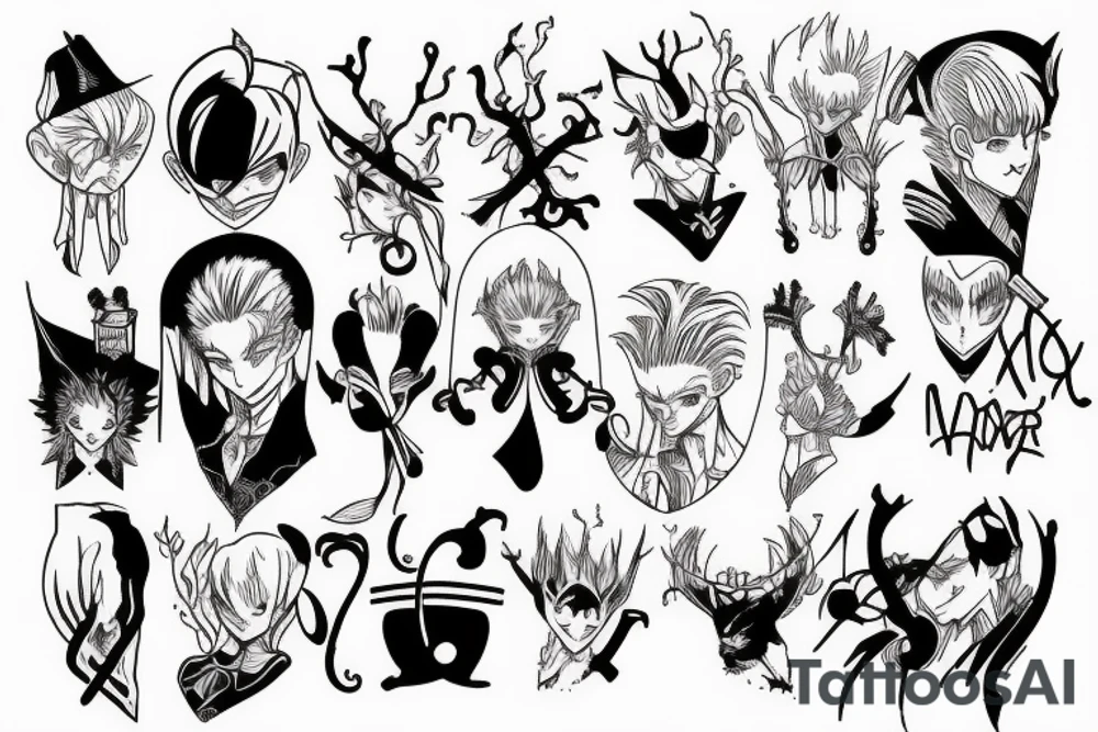 Hunter X Hunter Heart tattoo idea