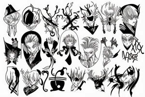 Hunter X Hunter Heart tattoo idea