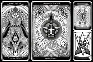 The star tarot card tattoo idea