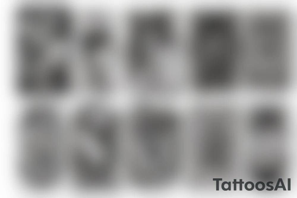 Tarot card tattoo idea
