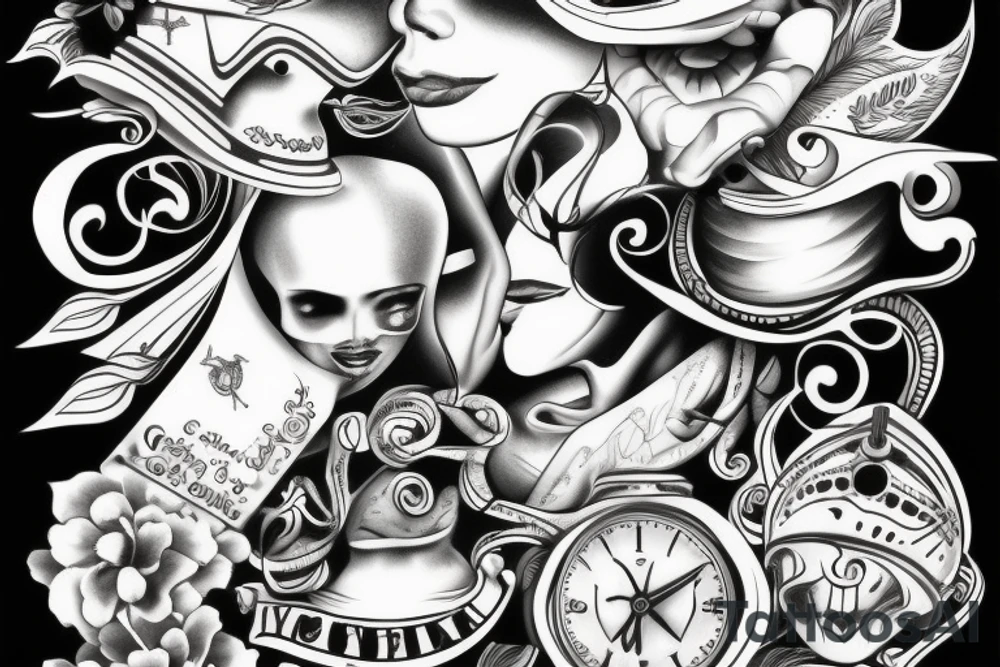 Carribean tattoo idea