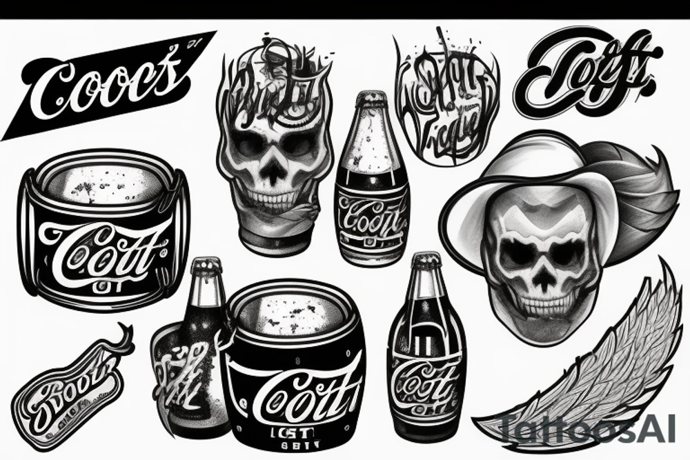 Coors Light tattoo idea