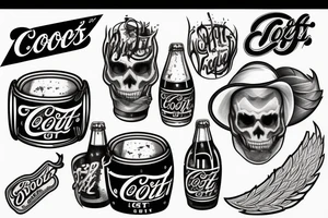 Coors Light tattoo idea