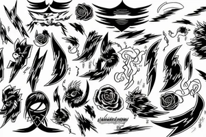 lightning tattoo idea