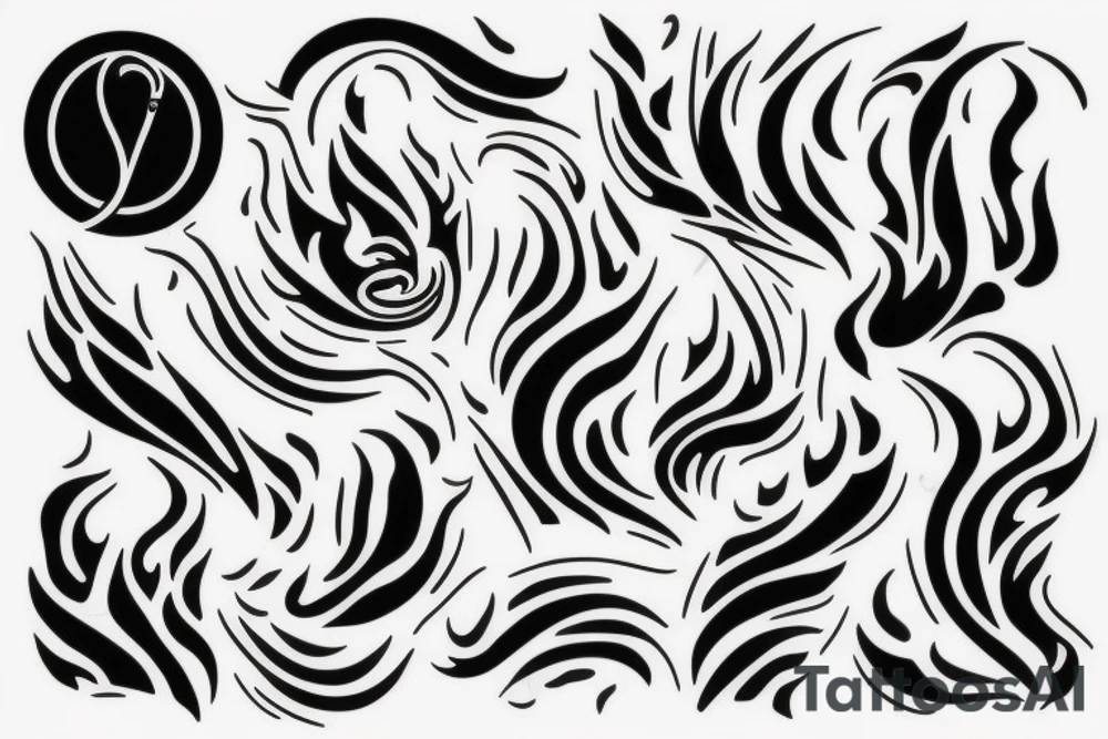 flame tattoo idea