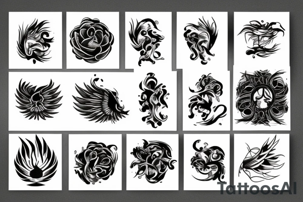 flame tattoo idea