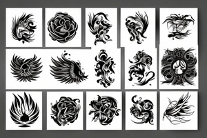 flame tattoo idea