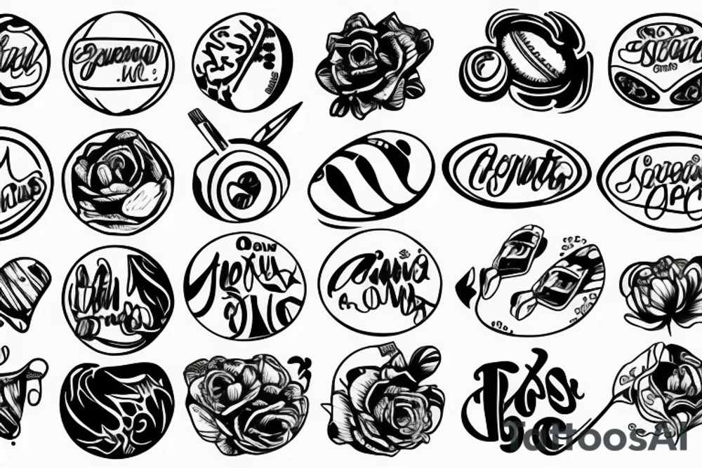 Tennisball tattoo idea