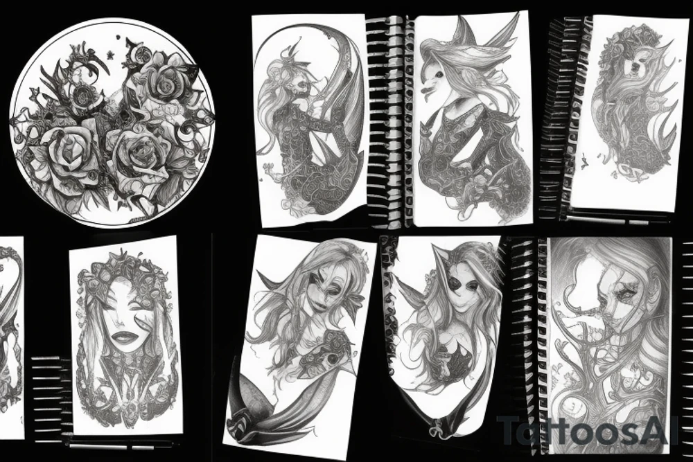 Sarah J Maas, Prythian, night court, book stack, fae, tattoo idea