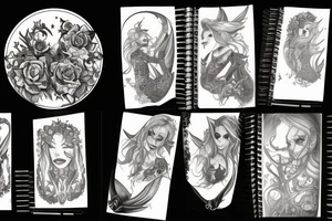 Sarah J Maas, Prythian, night court, book stack, fae, tattoo idea