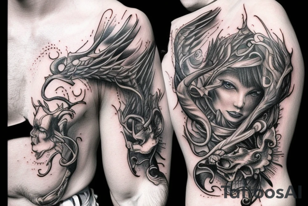 fantasy books tattoo idea