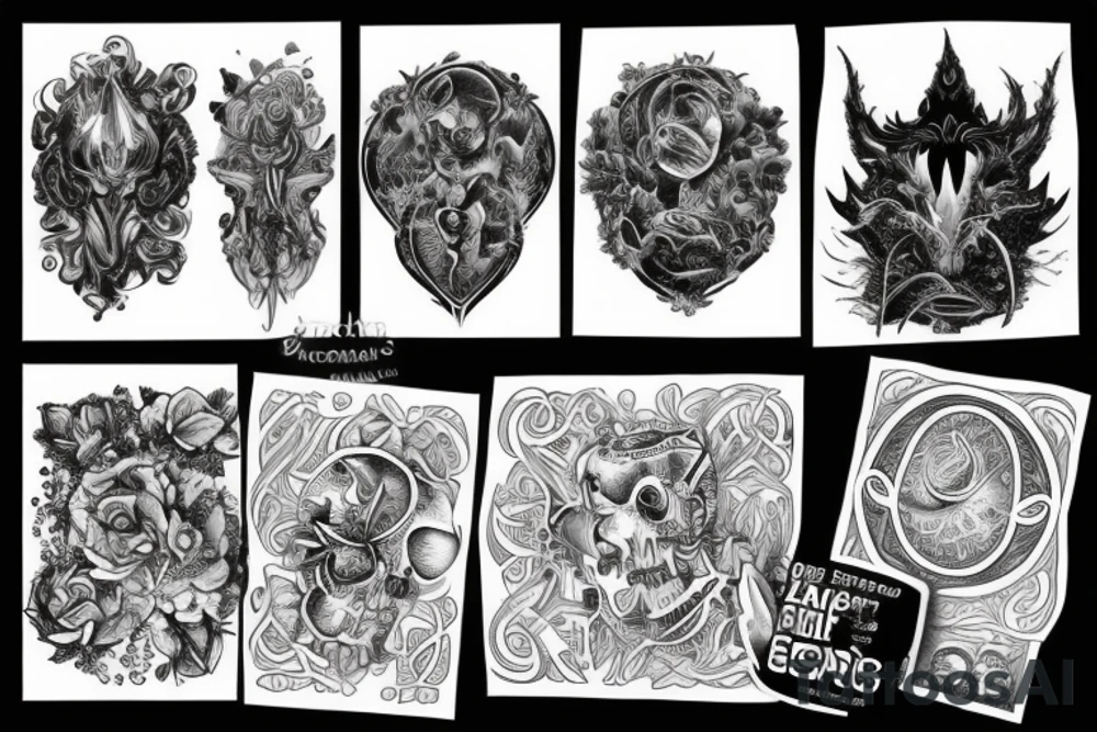 magic tattoo idea