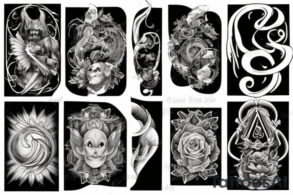 magic tattoo idea