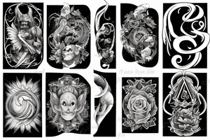 magic tattoo idea