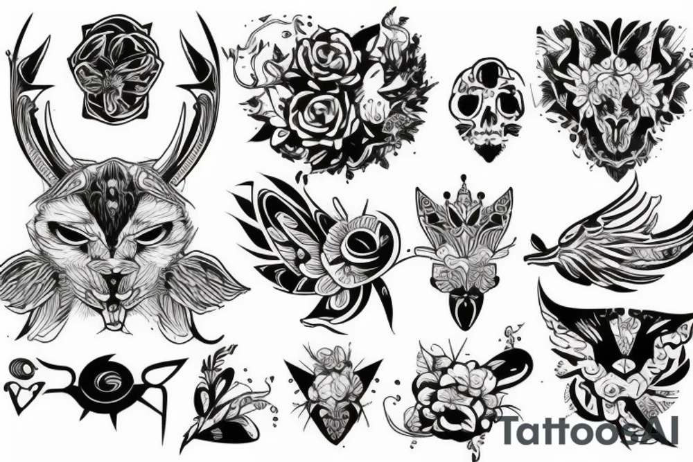 ликорис tattoo idea