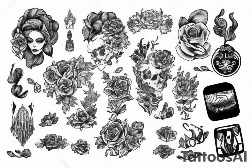 Собака tattoo idea