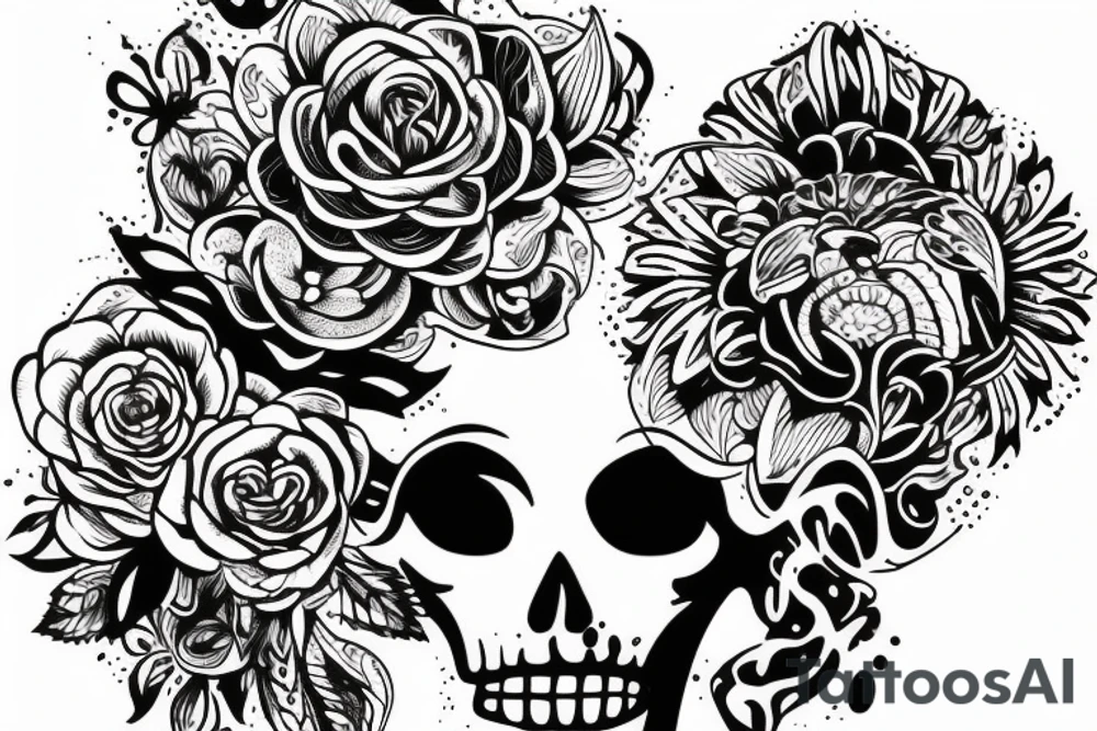 Собака tattoo idea