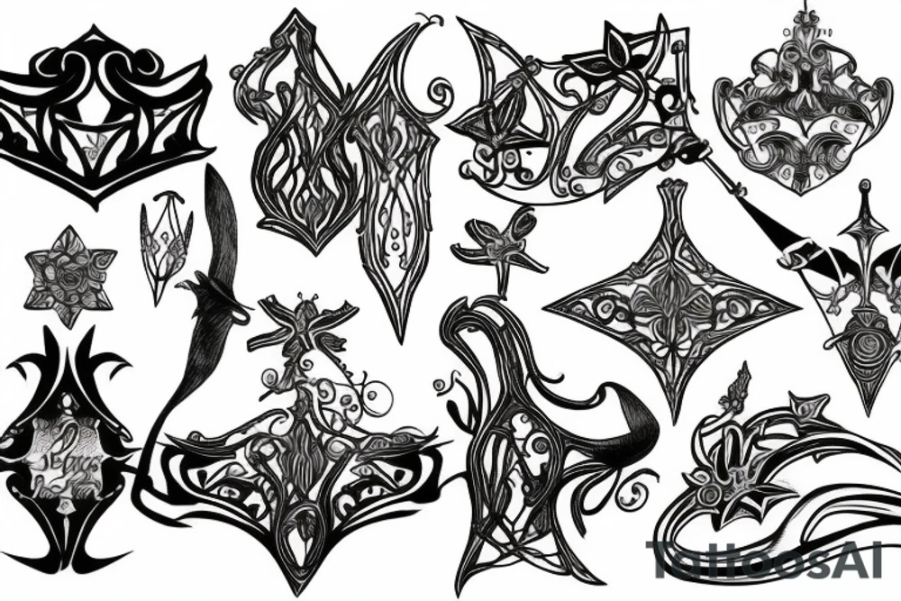Excalibur tattoo idea