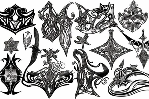 Excalibur tattoo idea