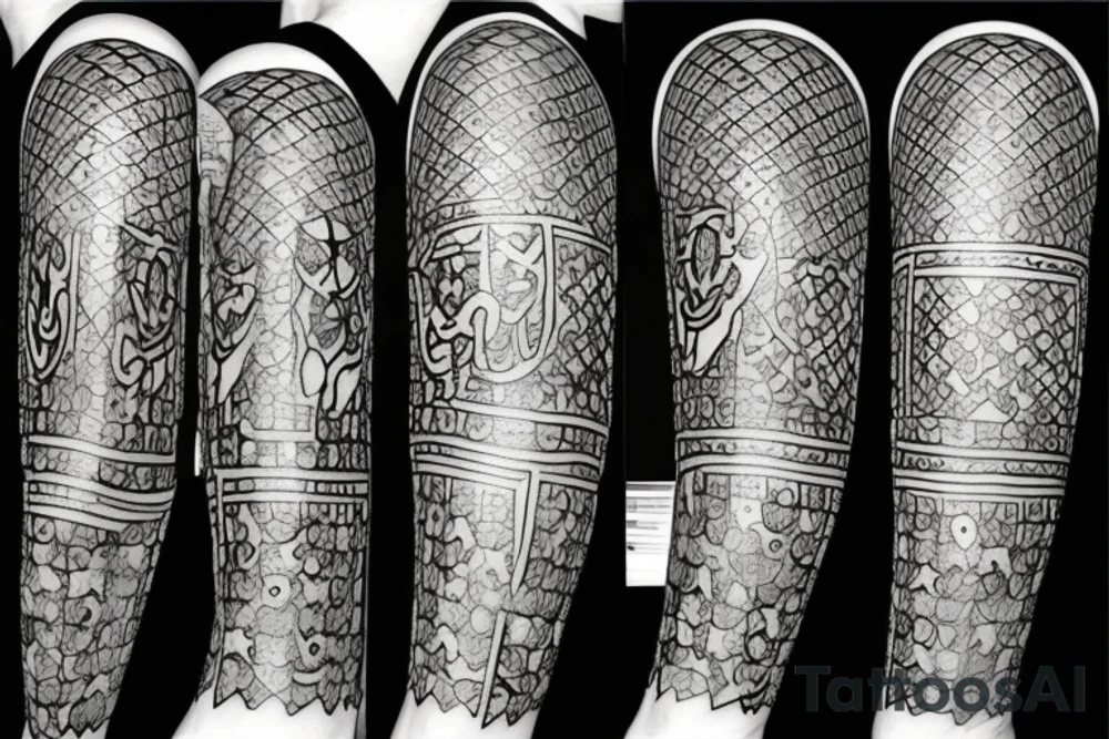 Knights of the round table tattoo idea