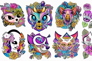 Best friend matching tattoos tattoo idea