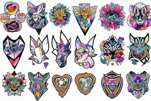 Best friend matching tattoos tattoo idea