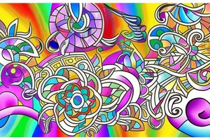 Mosaic tattoo idea