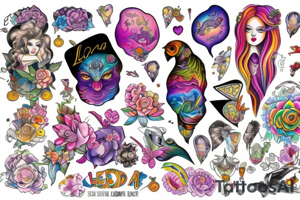 Leda muir tattoo idea