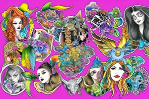 Leda muir tattoo idea