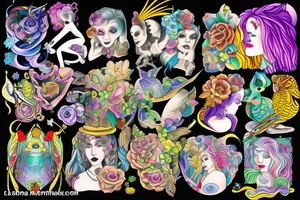 Leda muir tattoo idea