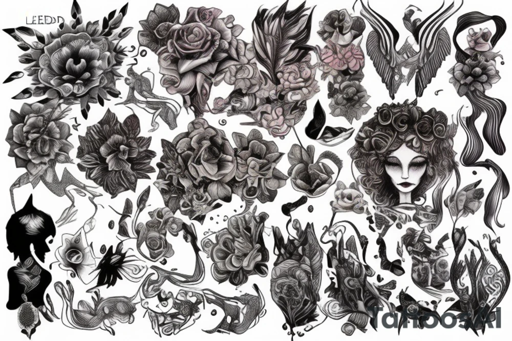 Leda muir tattoo idea