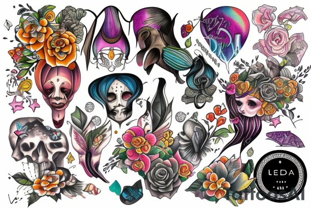 Leda muir tattoo idea