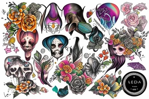 Leda muir tattoo idea