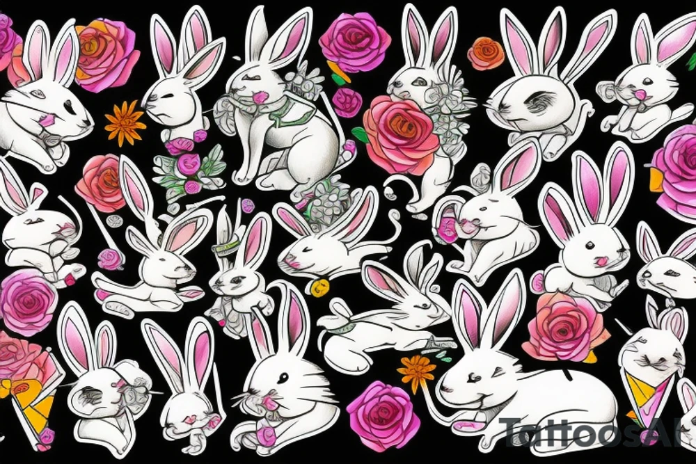 Ledamonsterbunny tattoo idea