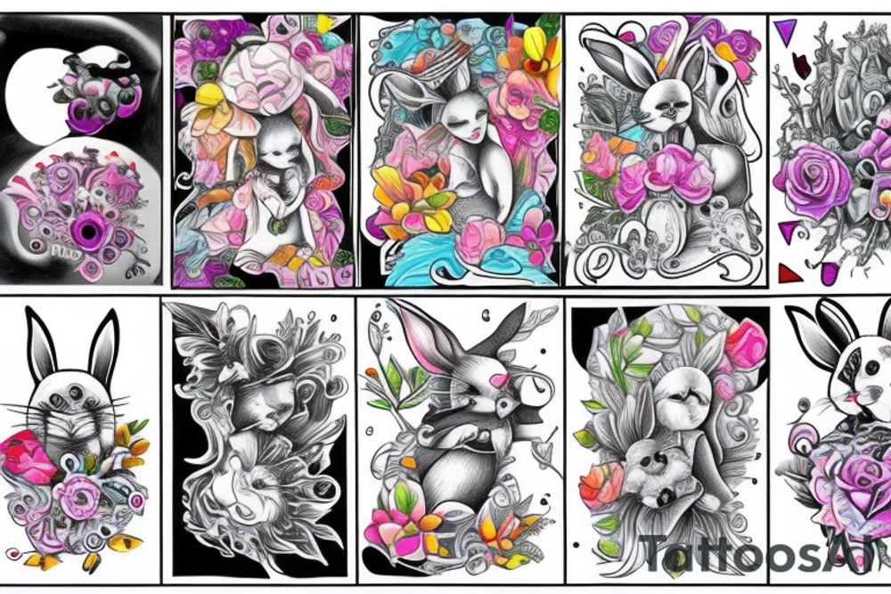 Ledamonsterbunny tattoo idea