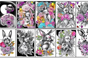 Ledamonsterbunny tattoo idea
