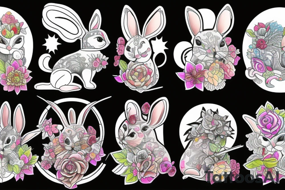 Ledamonsterbunny tattoo idea