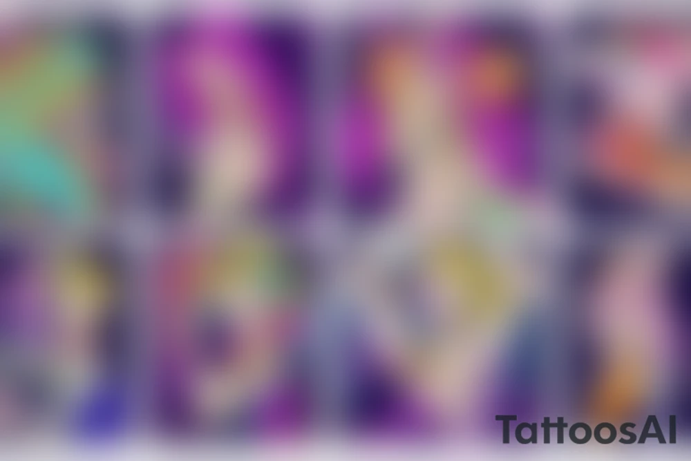 Female form tattoo idea