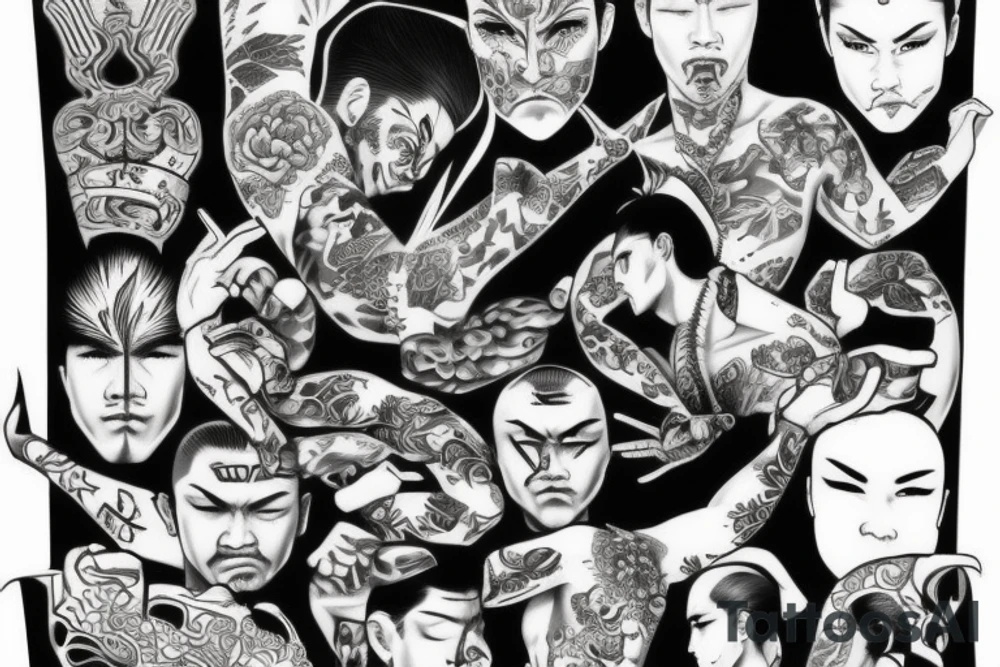 yakuza tattoo idea