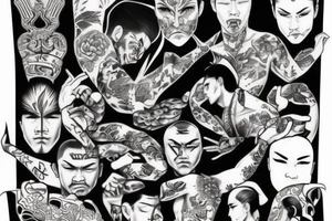 yakuza tattoo idea