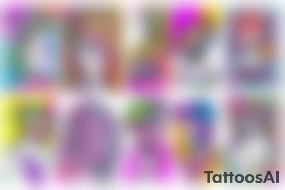 Female form tattoo idea