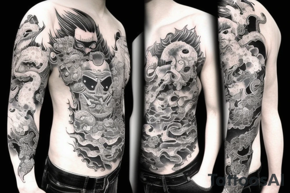 yakuza demon tattoo idea