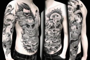 yakuza demon tattoo idea