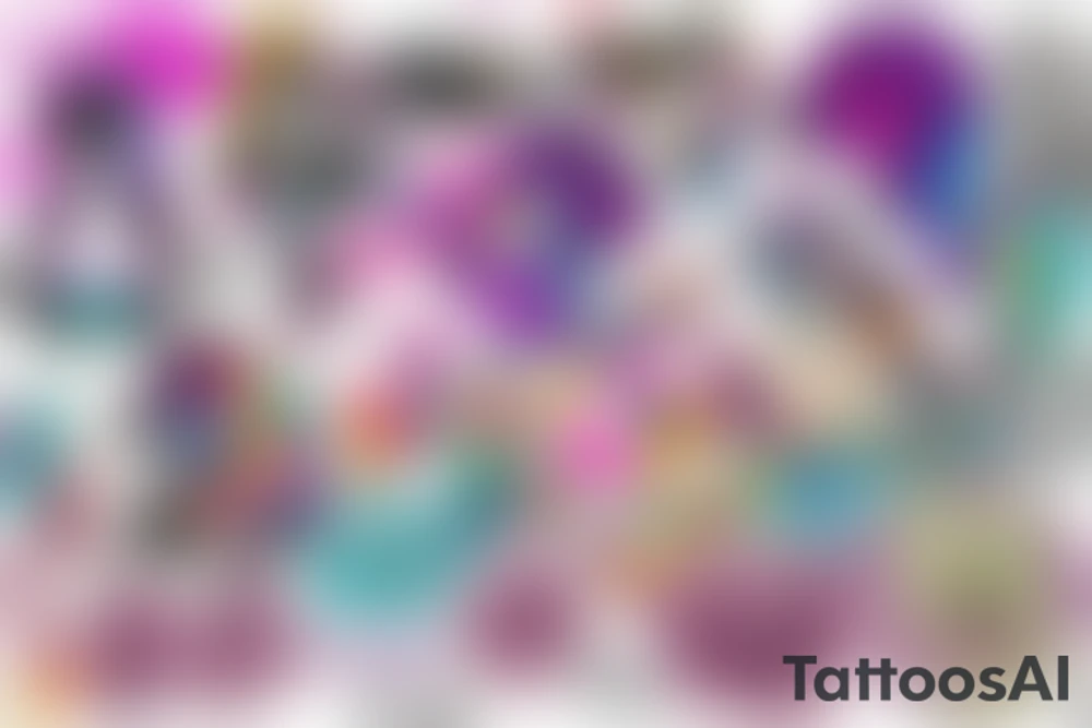 Female form tattoo idea
