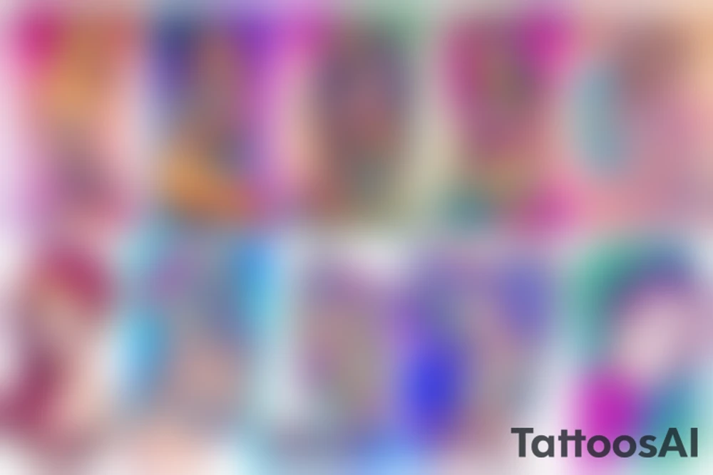 Female form tattoo idea