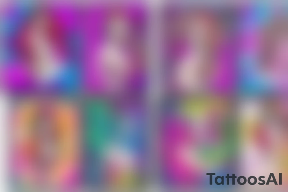 Female form tattoo idea