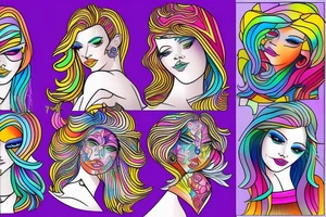 Female form tattoo idea