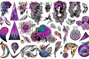 Female form tattoo idea