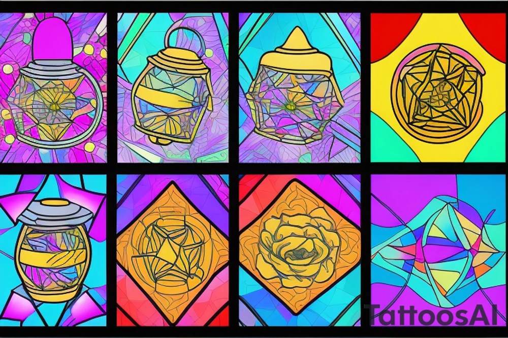 Lantern tattoo idea
