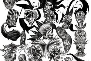 Grimmjow Jaegerjaquez tattoo idea